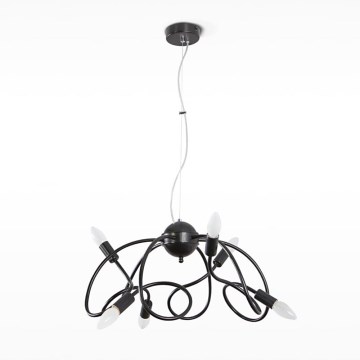 Chandelier on a string ARTOIS 6xE14/40W/230V