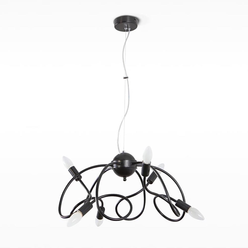Chandelier on a string ARTOIS 6xE14/40W/230V