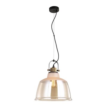 Chandelier on a string ASGARD 1xE27/11W/230V beige