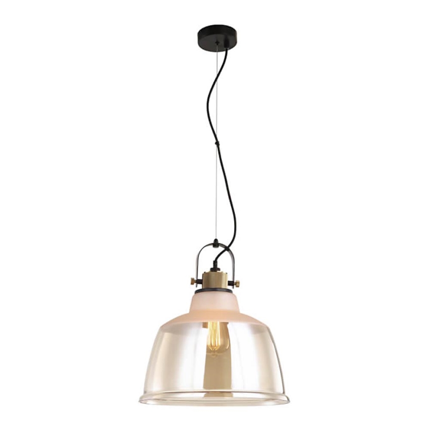 Chandelier on a string ASGARD 1xE27/11W/230V beige