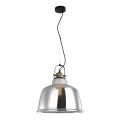 Chandelier on a string ASGARD 1xE27/11W/230V silver