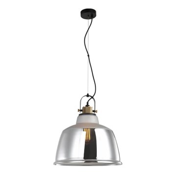 Chandelier on a string ASGARD 1xE27/11W/230V silver