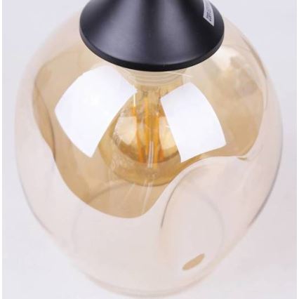 Chandelier on a string ASPA 1xE27/40W/230V black