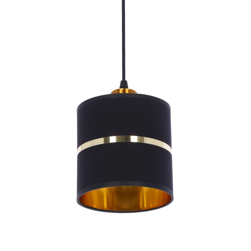 Chandelier on a string ASSAM 3xE27/60W/230V black
