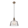 Chandelier on a string ASTA 1xE27/60W/230V bronze