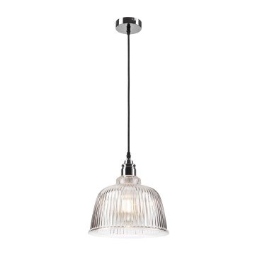 Chandelier on a string ASTA 1xE27/60W/230V shinny chrome