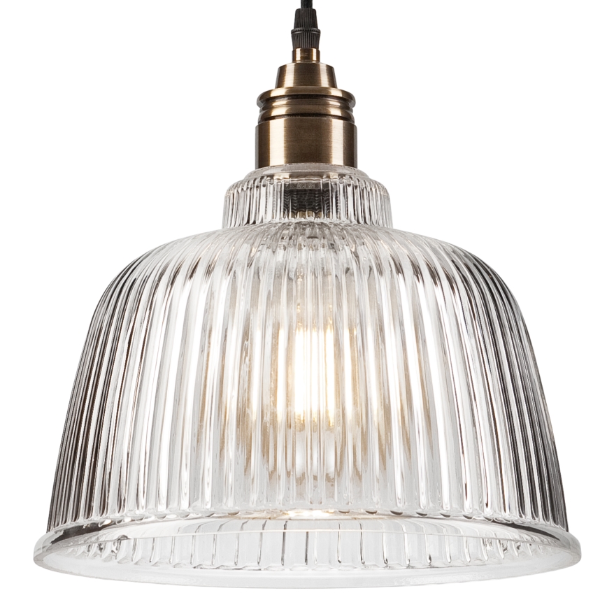 Chandelier on a string ASTA 1xE27/60W/230V shinny chrome