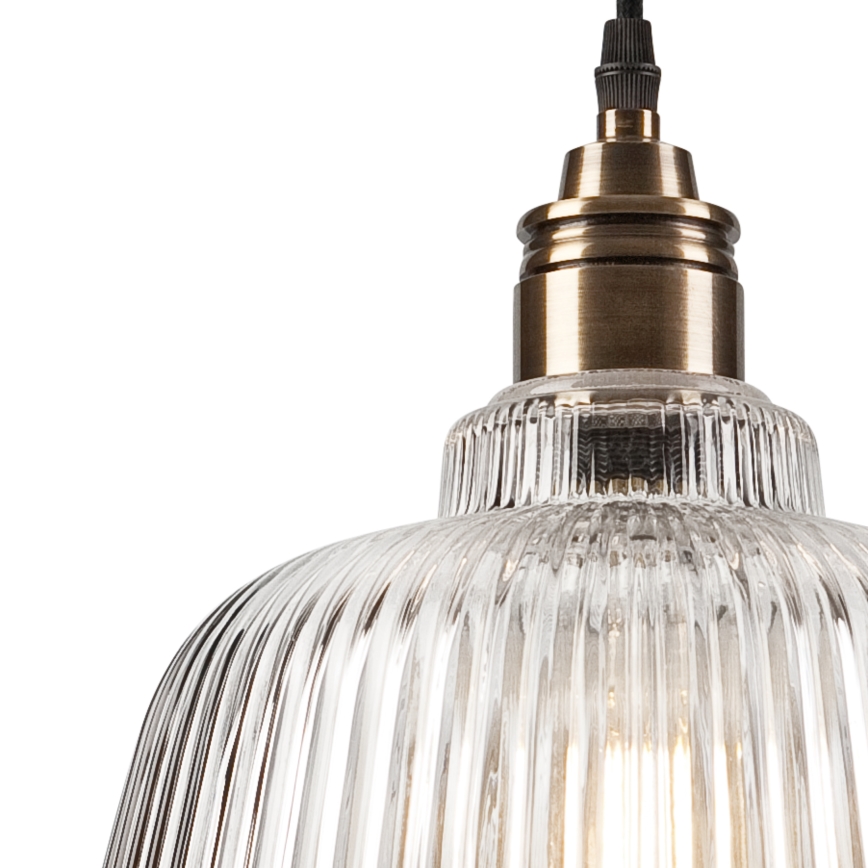 Chandelier on a string ASTA 1xE27/60W/230V shinny chrome