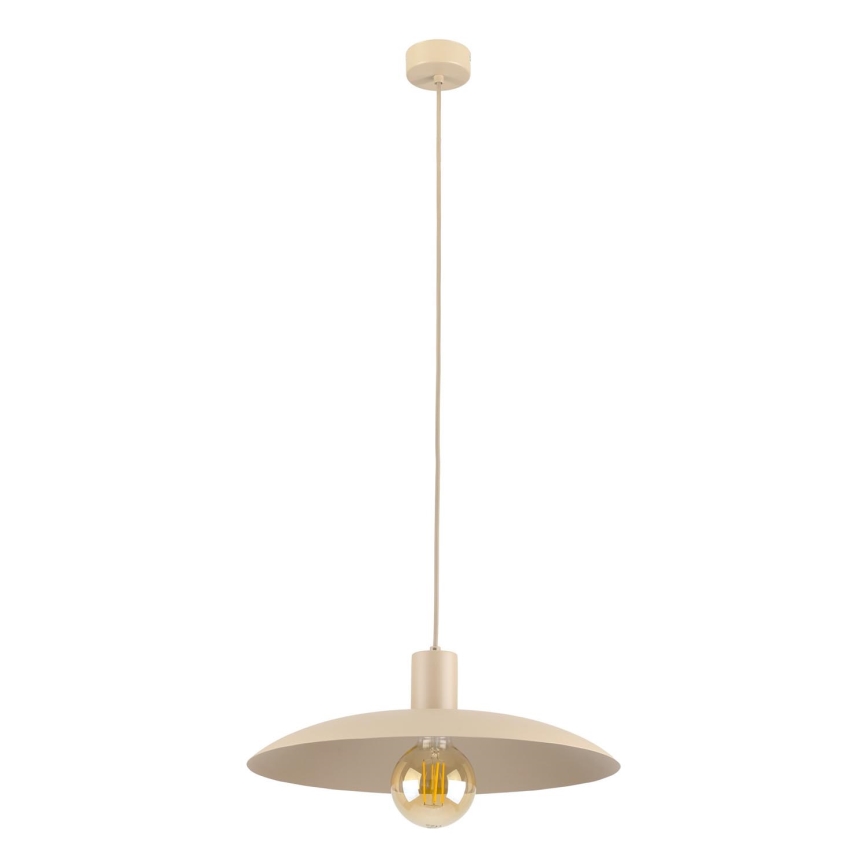 Chandelier on a string ASTRA 1xE27/15W/230V d. 41 cm beige