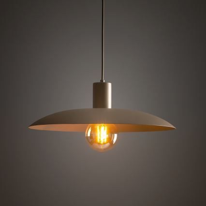 Chandelier on a string ASTRA 1xE27/15W/230V d. 41 cm beige