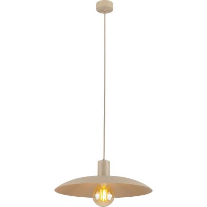 Chandelier on a string ASTRA 1xE27/15W/230V d. 41 cm beige