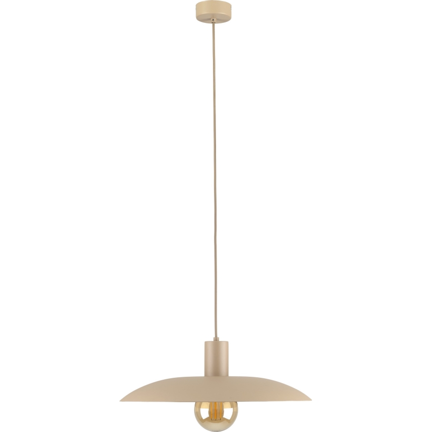 Chandelier on a string ASTRA 1xE27/15W/230V d. 41 cm beige
