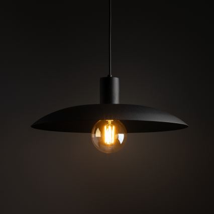 Chandelier on a string ASTRA 1xE27/15W/230V d. 41 cm black