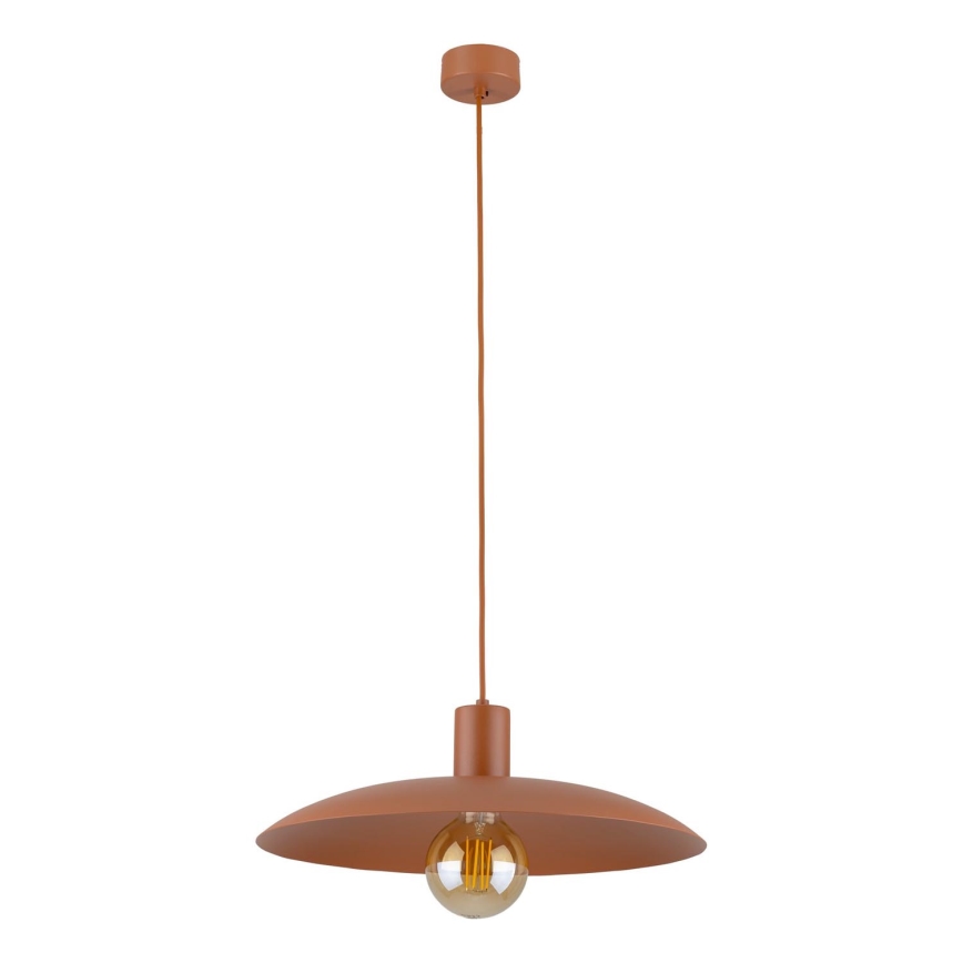Chandelier on a string ASTRA 1xE27/15W/230V d. 41 cm brick