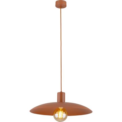 Chandelier on a string ASTRA 1xE27/15W/230V d. 41 cm brick