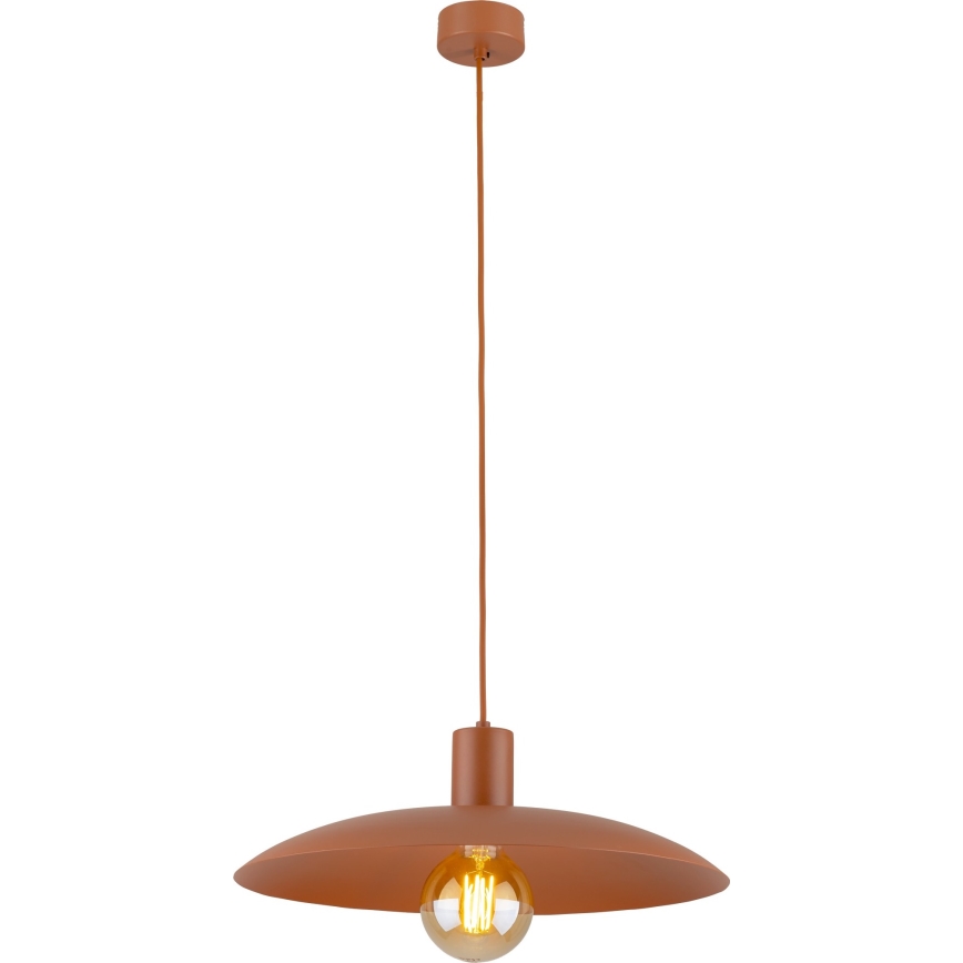 Chandelier on a string ASTRA 1xE27/15W/230V d. 41 cm brick