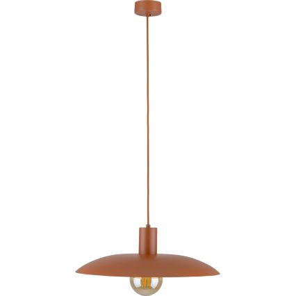 Chandelier on a string ASTRA 1xE27/15W/230V d. 41 cm brick