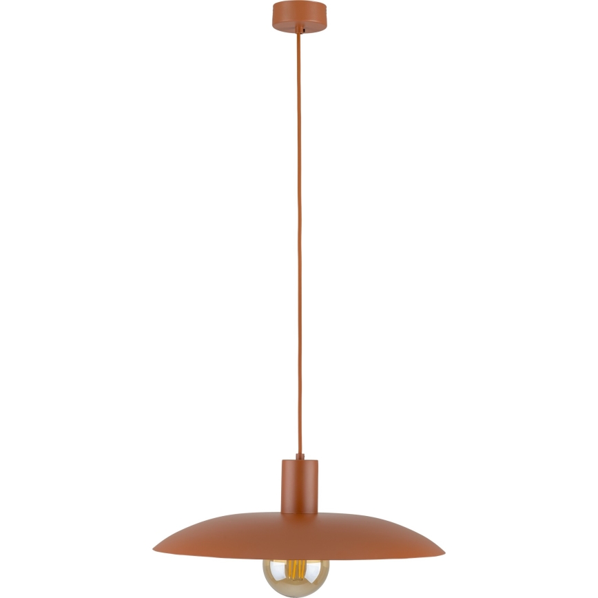 Chandelier on a string ASTRA 1xE27/15W/230V d. 41 cm brick