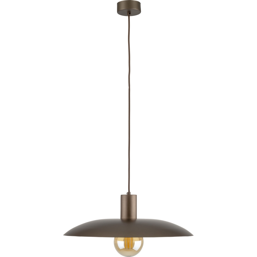Chandelier on a string ASTRA 1xE27/15W/230V d. 41 cm brown