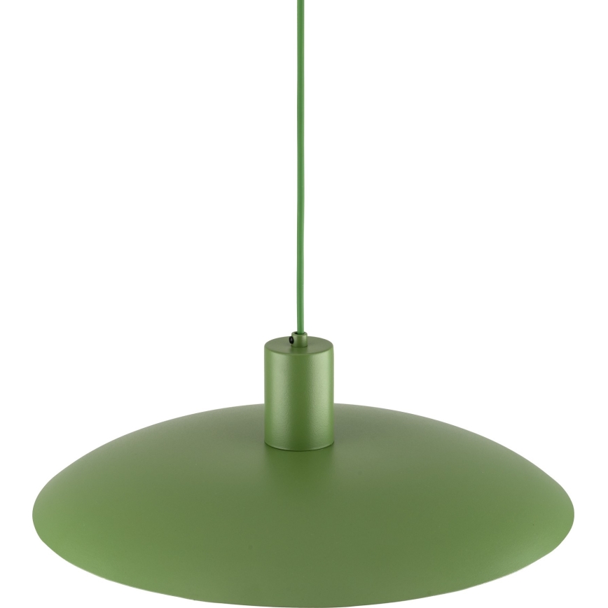 Chandelier on a string ASTRA 1xE27/15W/230V d. 41 cm green