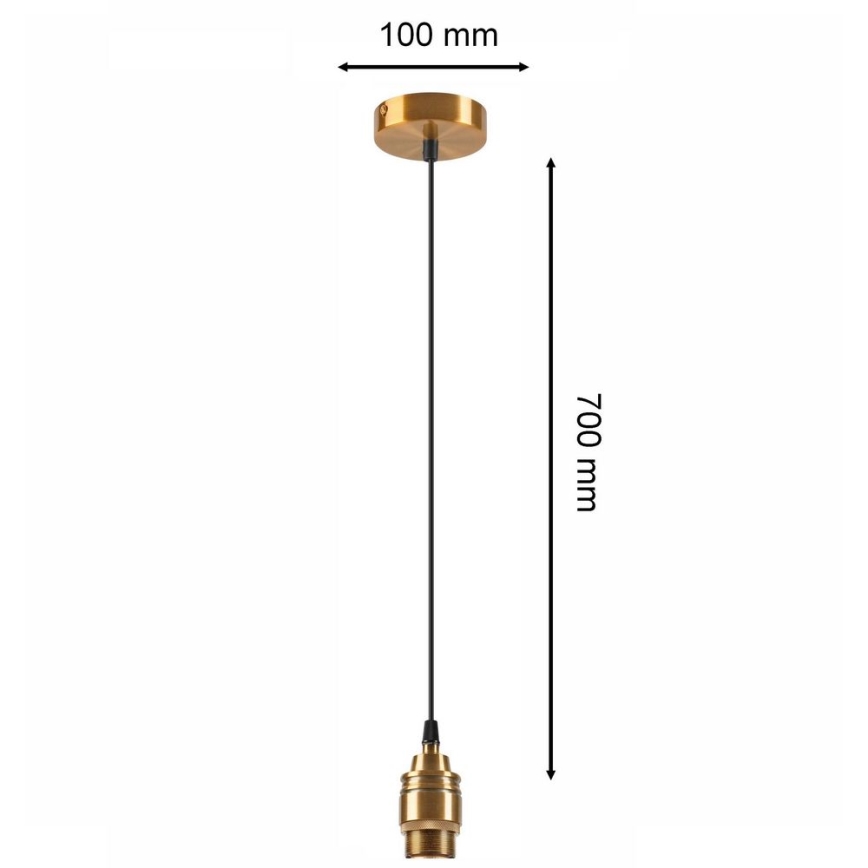 Chandelier on a string ASTRA 1xE27/60W/230V
