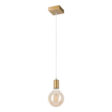 Chandelier on a string ASTRID 1xE27/60W/230V gold