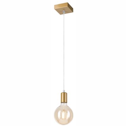Chandelier on a string ASTRID 1xE27/60W/230V gold