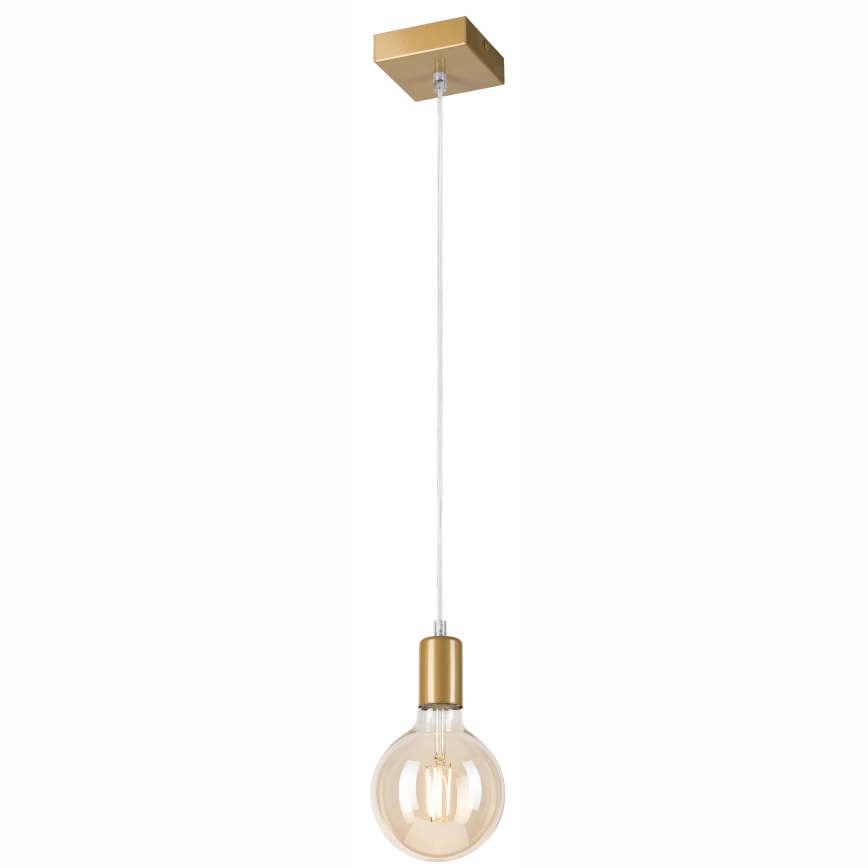 Chandelier on a string ASTRID 1xE27/60W/230V gold