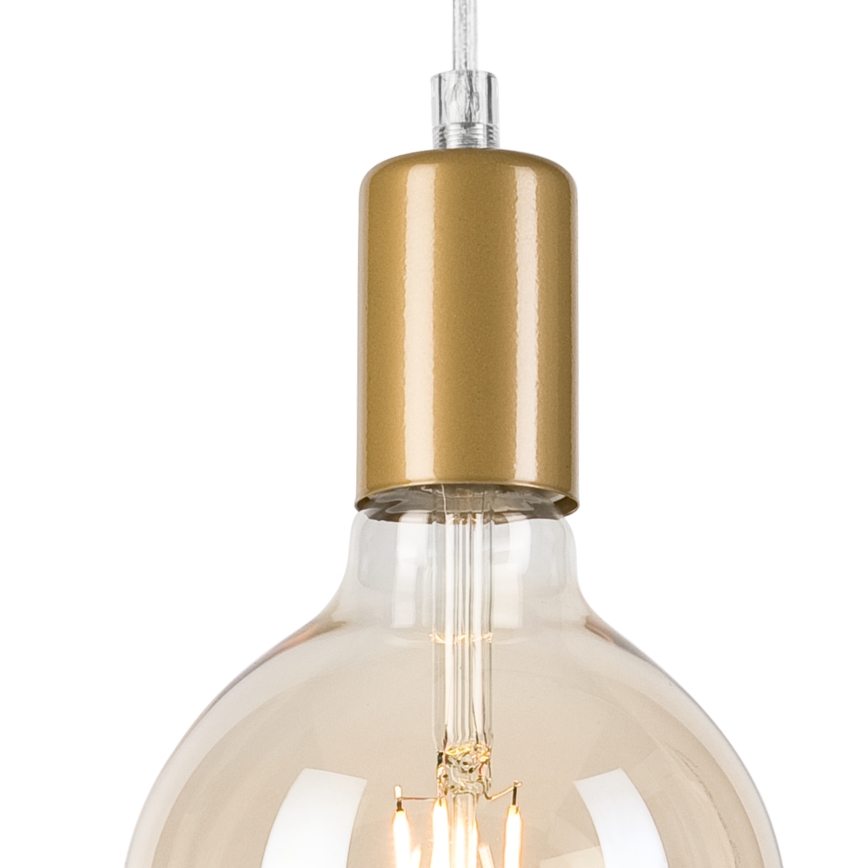 Chandelier on a string ASTRID 1xE27/60W/230V gold