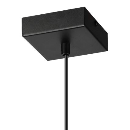 Chandelier on a string ASTRID 1xE27/60W/230V matte black