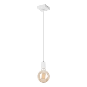 Chandelier on a string ASTRID 1xE27/60W/230V white
