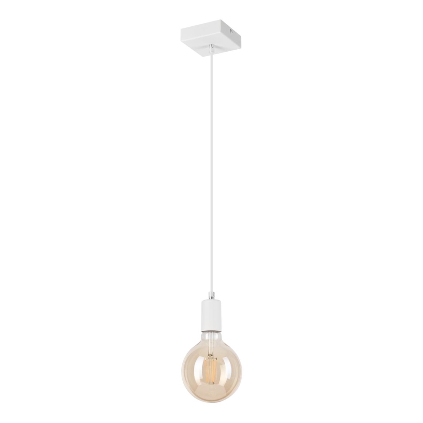 Chandelier on a string ASTRID 1xE27/60W/230V white