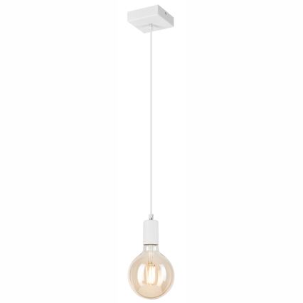 Chandelier on a string ASTRID 1xE27/60W/230V white
