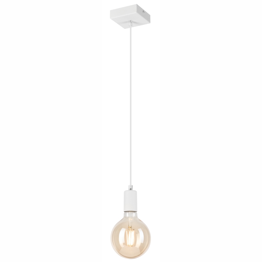 Chandelier on a string ASTRID 1xE27/60W/230V white
