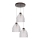 Chandelier on a string AURA 3xE27/60W/230V beech