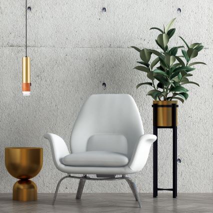 Chandelier on a string AURELIA 1xGU10/10W/230V