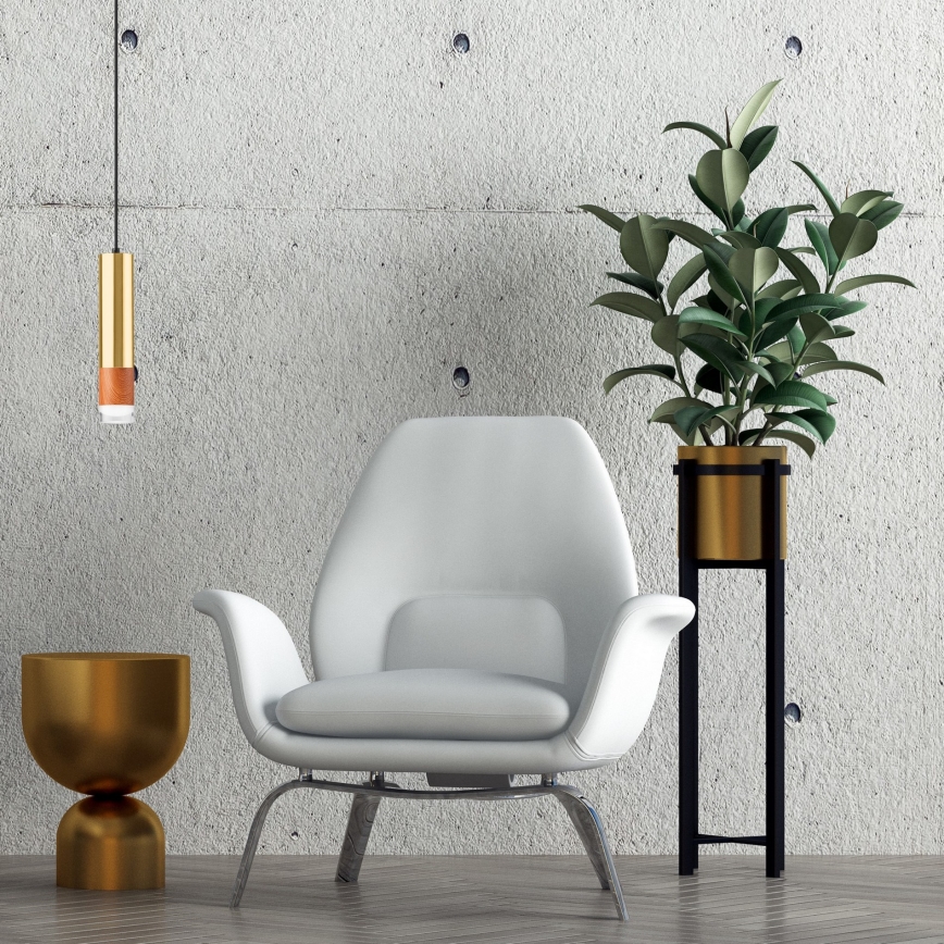 Chandelier on a string AURELIA 1xGU10/10W/230V