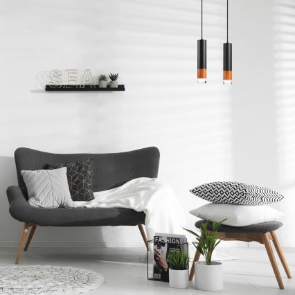 Chandelier on a string AURELIA 2xGU10/10W/230V