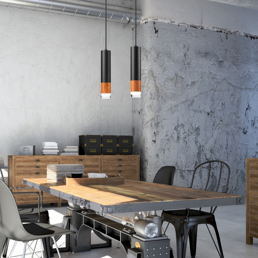 Chandelier on a string AURELIA 2xGU10/10W/230V