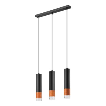 Chandelier on a string AURELIA 3xGU10/10W/230V