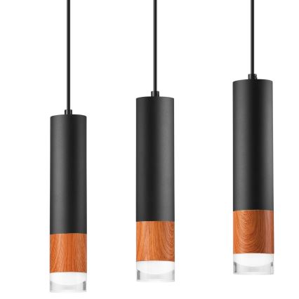 Chandelier on a string AURELIA 3xGU10/10W/230V