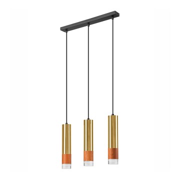 Chandelier on a string AURELIA 3xGU10/10W/230V