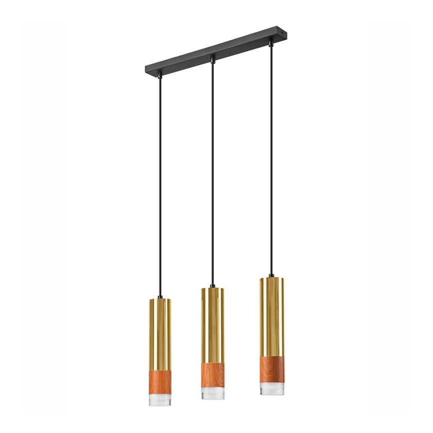Chandelier on a string AURELIA 3xGU10/10W/230V