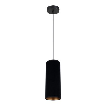 Chandelier on a string AVALO 1xE27/60W/230V black