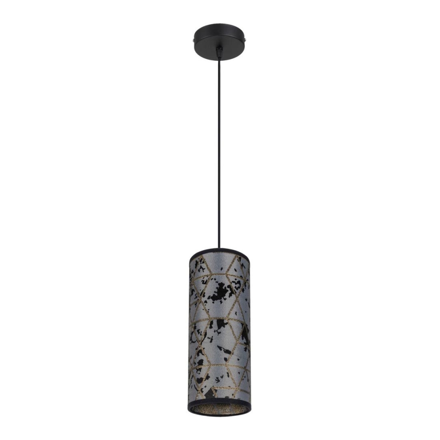 Chandelier on a string AVALO 1xE27/60W/230V grey/black
