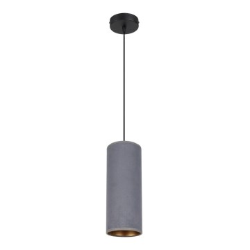 Chandelier on a string AVALO 1xE27/60W/230V grey