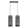 Chandelier on a string AVALO 2xE27/60W/230V grey/black
