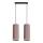 Chandelier on a string AVALO 2xE27/60W/230V pink/copper
