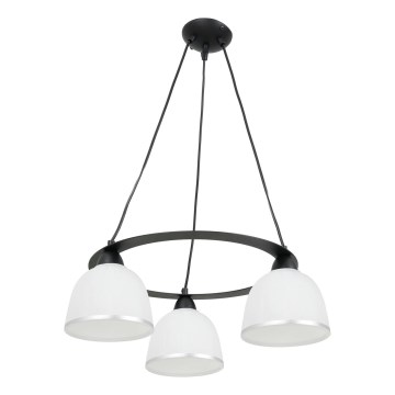 Chandelier on a string AVIA 3xE27/60W/230V