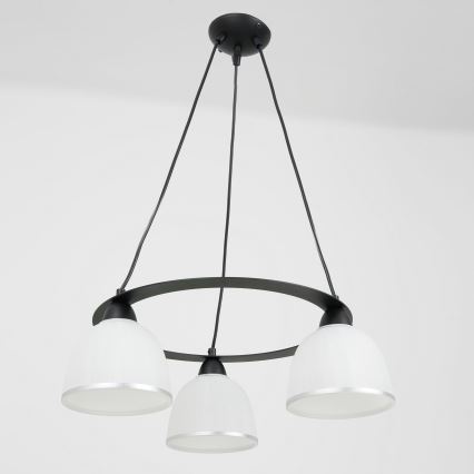 Chandelier on a string AVIA 3xE27/60W/230V